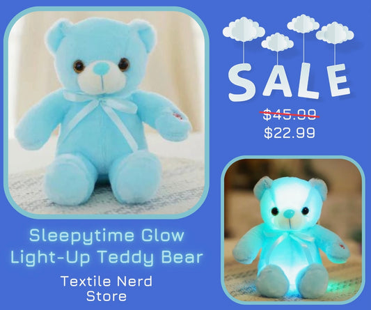 Sleepytime Glow: Light-Up Teddy Bear